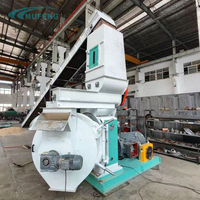 Mufeng 55kw Machines de Traitement d'Aliments pour Animaux 3-5t/h Granulateur à Matrice Annulaire SZLH350 pour Aliments
