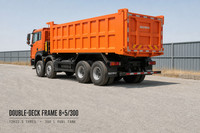 12-колесный самосвал 8x4 HOWO 371 л.с. Sinotruk, 7.6 м, для тяжелых условий эксплуатации