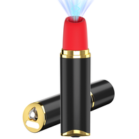 Saugvibrator mit 10 Vibrationsmodi, Tragbar und Wasserdicht, Klitoris-Massagegerät, Großhandel Lippenstift-Vibratoren für Frauen