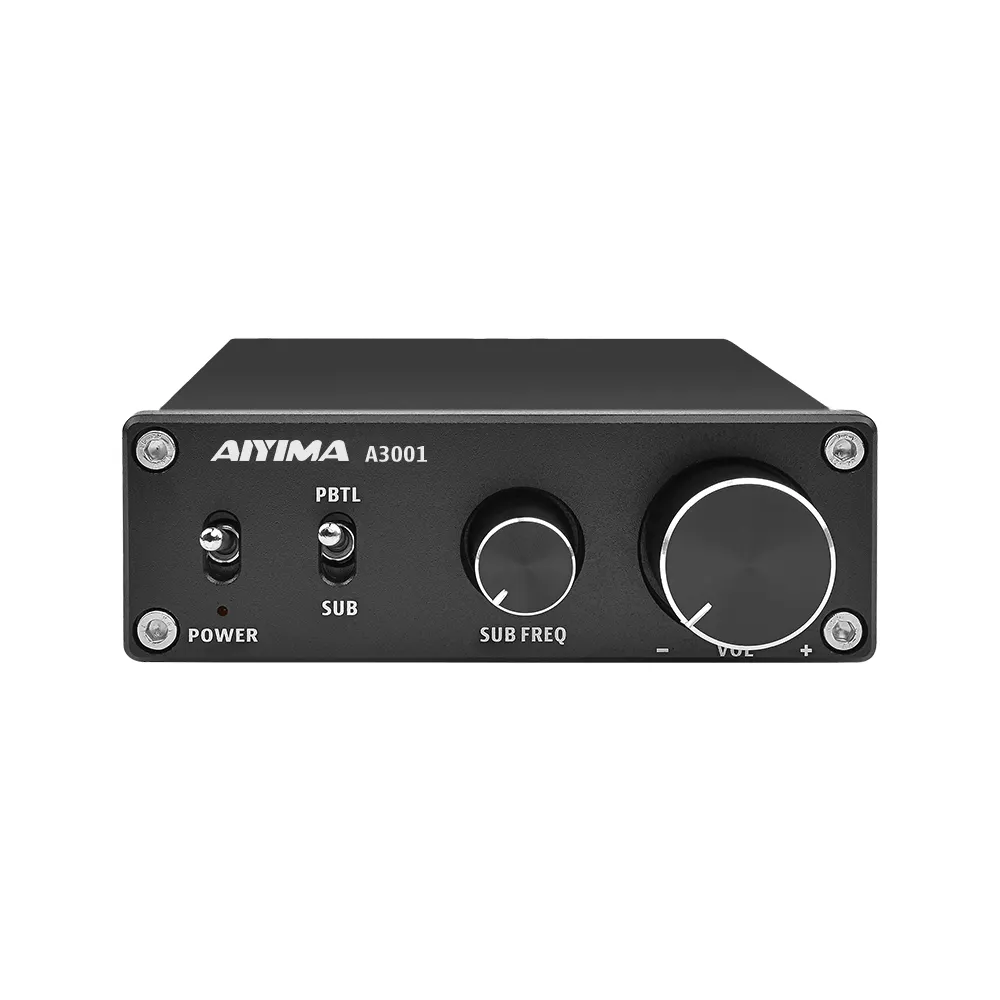 AIYIMA A3001 TPA3255サブウーファーパワースピーカーアンプ300WモノラルHifiホームオーディオアンプNE5532 OP AMP