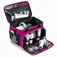 Sac de toilettage pour chien, résistant à l'eau, grande capacité, fermeture éclair en polyester, garantie à vie pour kit de toilettage pour animaux de compagnie