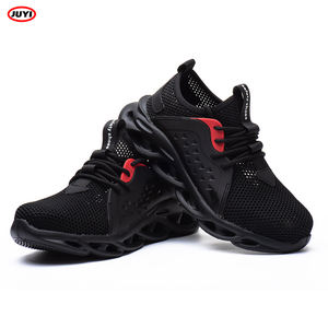 Precio de fábrica, protección para exteriores, peso ligero, transpirable, botas de trabajo tácticas, zapatos impermeables con punta de acero, seguridad - Product Image 2