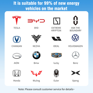 Chargeur rapide AC pour véhicules électriques à domicile 7,5 kW 9,6 kW 11,5 kW, borne de recharge murale EV, station de recharge DC CCS montée pour <span class=keywords><strong>Tesla</strong></span> - Product Image 6