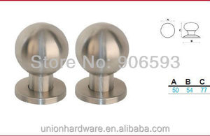 Bán Buôn Thép Không Gỉ Aisi304 Cửa Núm Khóa Cho Nhập Bên Ngoài Khách Sạn Phòng Tắm Nhà Bếp Kho Trung Tâm Hội Thảo Vòi Hoa Sen Cửa - Product Image 3