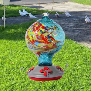 Verbeterde Kolibrievoeder Voor Glazen Vogeldrinkers En Feeders Buitenshuis Met Hangende Haakmierengracht En Borstel - Product Image 3