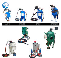 Machine de sablage à eau à haute pression portable sans poussière respectueuse de l'environnement facile à utiliser pompe à engrenages nettoyage manuel
