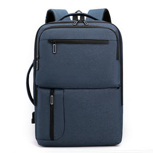 Men's Stylish Oxford Cloth <b>Backpack</b> New Waterproof <b>Laptop</b> <b>Backpack</b> with Leather Style and Nylon Lining - Product Image 5