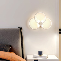 Lampes murales décoratives d'hôtel Vintage moderne nordique lumières de sécurité intérieures dorées antiques de luxe avec télécommande