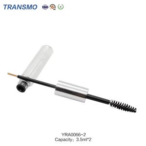 Dual Tube Eyeliner Container Eyeliner Tube Plastic Empty <b>Retractable</b> Eyeliner Tube Empty Eye Lash Serum Bottle Odm - Product Image 4