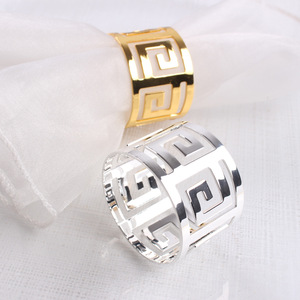 All'ingrosso G065 festa nuziale portatovagliolo e supporto <span class=keywords><strong>oro</strong></span> rosa e argento in acciaio inox fornito caratteristica - Product Image 3