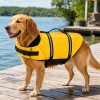 Gilet de sauvetage pliable en polyester pour chien, portable, toutes saisons, vêtement de flottaison, 7 tailles pour chiens de petite, moyenne et grande taille, plage