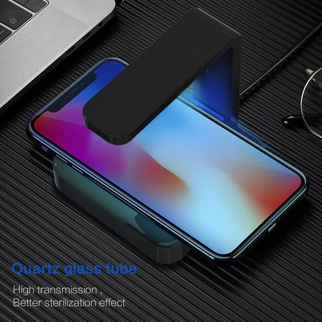 Multi-Functional 2-in-1 UV Disinfection Portable Wireless Charging Station New 2-in-1 Mobile Phone/Desktop Sterilization Lamp