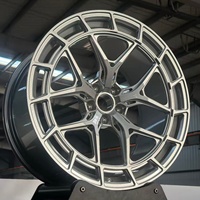 Jantes en alliage d'aluminium forgé poli de 17 pouces 5x100, nouveau design, style usine, pour voitures d'occasion et SUV