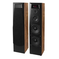 Haut-parleurs actifs Hyper Sound Haut-parleur à dents bleues au sol Son surround à 3 voies Tour de basses riche Haut-parleur à dents bleues
