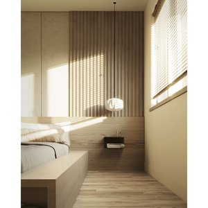 Mensola da Parete Freya in Metallo, Comodino Moderno in Acciaio Verniciato a Polvere Opaca per Camera da Letto e Soggiorno, Tavolino Decorativo - Product Image 1