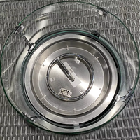 Table de feu au gaz moderne en aluminium carré avec cadre en rotin PE résistant aux UV, table à manger, kit de brûleur linéaire, cour extérieure