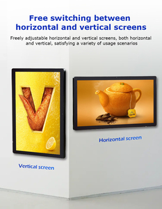 32 inch treo tường kỹ thuật số hiển thị Android 11 signage 2 + 16 gam tương tác màn hình cảm ứng kiosk quảng cáo trong nhà Totem - Product Image 6