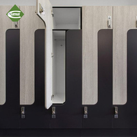 CARTMAY – Nouveaux casiers de rangement étanches en HPL de type Z, personnalisables avec serrure électronique pour vestiaires de salle de sport