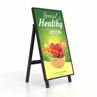 Panneau LED pliable P1.53 P1.8 P2.5, écran d'affichage numérique mobile, affichage publicitaire extérieur