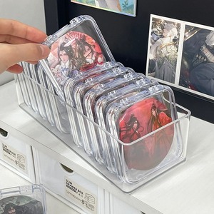 Boîte de Rangement Transparente pour <span class=keywords><strong>Ongles</strong></span>, Boîte de Rangement pour Badges, Grand Emballage Fait Main pour Faux <span class=keywords><strong>Ongles</strong></span>, Boîte Vide Carrée pour Colliers - Product Image 6
