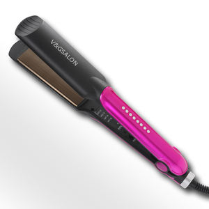 Fer à lisser électrique ondulations et fer plat <span class=keywords><strong>pour</strong></span> sertir les <span class=keywords><strong>cheveux</strong></span> Vente en gros d'usine directe en titane - Product Image 2