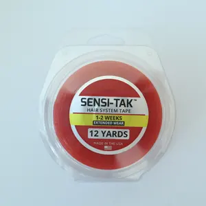 强力粘性 Sensi-Tak 胶带 3/4 “X 12 码假发胶带防水双面假发胶带