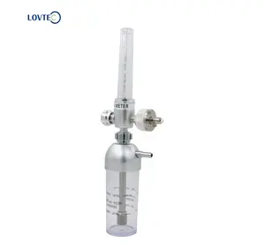 מכירה לוהטת אלומיניום חמצן flowmeter 0-15 lpm חמצן אלומיניום flowmeter