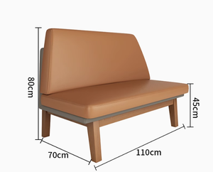 Juego de muebles de café occidental de madera maciza comercial-mesas y sillas duraderas para uso en restaurantes de cafetería y té - Product Image 6