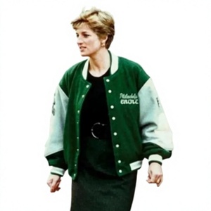 Veste universitaire vintage en toile d'hiver brodée avec logo personnalisé OEM ODM pour hommes, respirante - Product Image 5
