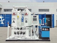 Usine de production d'oxygène à partir de charbon et de produits chimiques, pureté 93%-95%, 1-200 Nm3/h, système PSA, ISO9001 CE