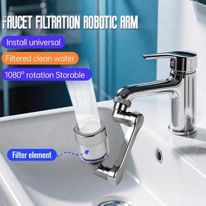 1440 °   Extensor de Grifo Giratorio con Filtro de Agua y Aireador para Fregadero, Cocina y Baño, 360° °   Accesorio de Pulverización Giratorio - Product Image 4