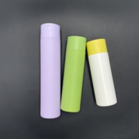 LOGO Sérigraphie HDPE Shampooing Conditionneur 300ML Matte Squeeze Empty Bottle Press Cap Lotion Hair Care Cosmetic Container