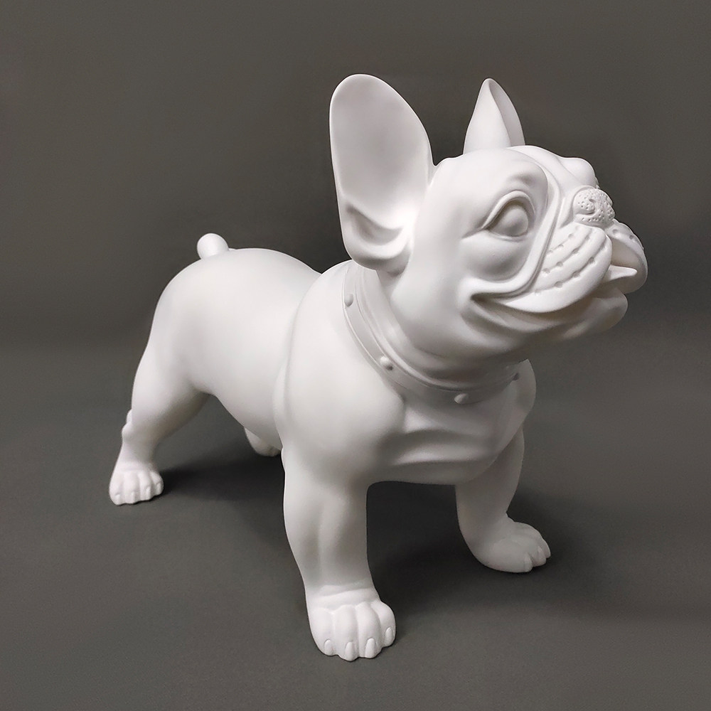 Bulldog francese monopezzo bianco sporco