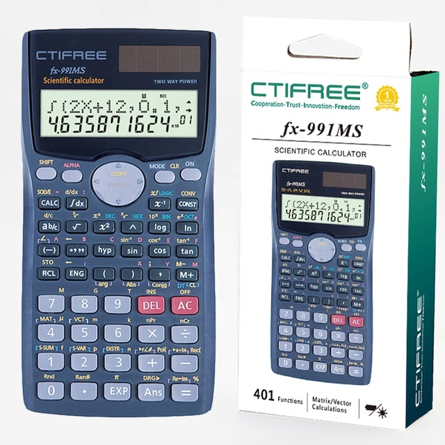 FX-991MS Scientific Calculator Customized Student Calculate Cientifica Calculadora School Calculator Scientific