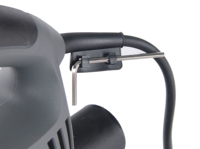 Scie sauteuse KSEIBI 710W pour le travail du bois, 220V/240V 50/60Hz avec guide laser, profondeur de coupe de 80 mm, scie à main électrique à tige en T pour le bois et le métal