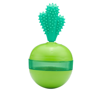 Vendita calda per animali domestici <span class=keywords><strong>Tumbler</strong></span> cibo palla perdita cibo divertente Puzzle rilievo denti a dondolo Cactus modellazione cane giocattolo - Product Image 4