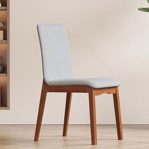 Chaise de salle à manger au design moderne et luxueux, en bois massif, en cuir PU, écologique, durable, portable, pour la maison, le <span class=keywords><strong>bureau</strong></span>, la salle de bain, l'hôtel, l'intérieur L008 - Product Image 5