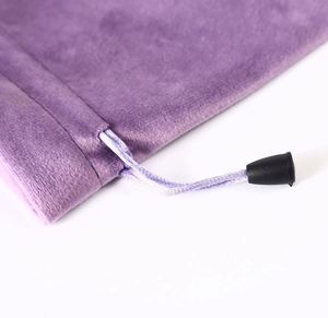 ถุงกำมะหยี่กันฝุ่นแบบมีเชือกผูกสำหรับเก็บเครื่องประดับในช่วงเทศกาล พร้อมโลโก้สีเขียว - Product Image 3