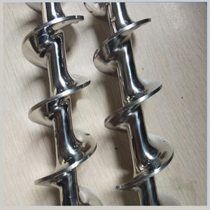 Parafuso de Alimentação Personalizado OEM de Alta Qualidade em Aço Inoxidável com Barril, Peças Usinadas em CNC 304 316 para Extrusora - Product Image 2