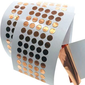 Cinta de Cobre Conductora Autoadhesiva para Interruptores Táctiles, Protección Electromagnética, Parche Conductivo Simple o Doble - Product Image 3