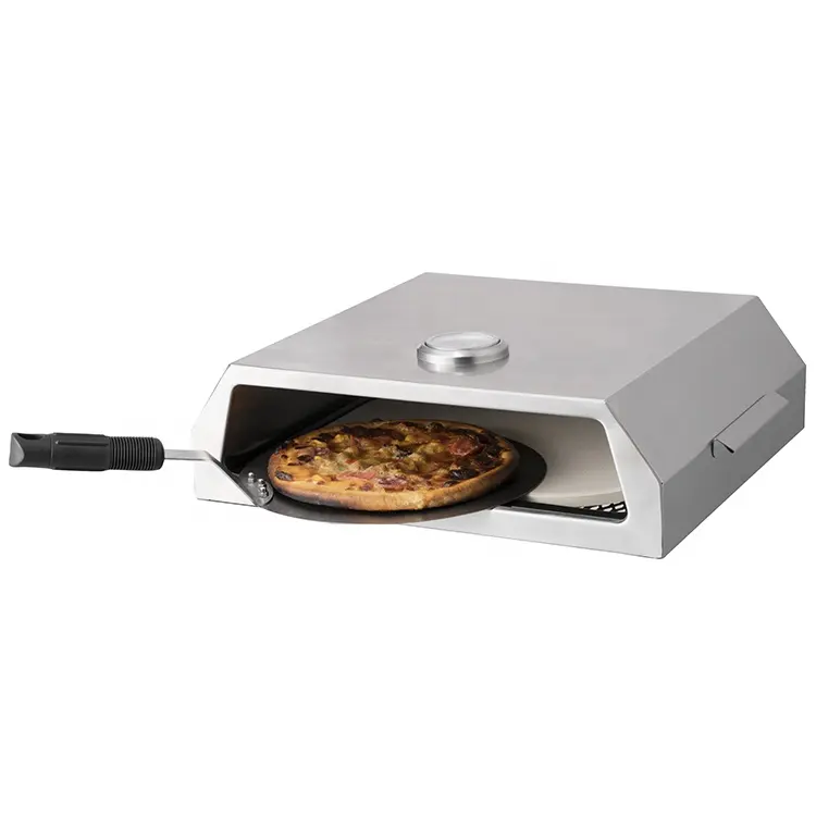 Commerciële Bbq Accessoires Pizza Box Rvs Outdoor Pizza Oven