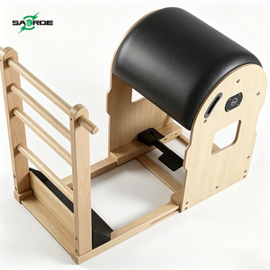 Escalera de Pilates SAERDE de Alta Resistencia con Estructura de Madera de Arce para Reformer, Accesorios de Estudio de Pilates y Kit de Yoga - Product Image 1