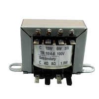Ei 48 ei 57 sortie personnalisée 45w 30w 15w 10w 6w 100v 4 8 ohm transformateur audio smd