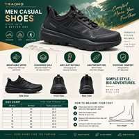 Baskets tactiques basses noires pour hommes, avec semelle intermédiaire épaisse et amortie, semelle extérieure robuste à crampons, à lacets, chaussures décontractées pour hommes