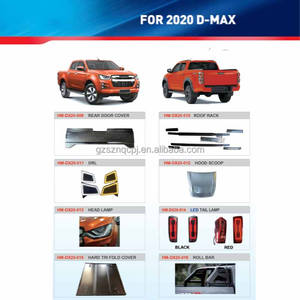 กันชนหลังพร้อมบันไดขึ้นรถ สำหรับ <span class=keywords><strong>Isuzu</strong></span> D-max 2020 ชุดแต่ง อุปกรณ์เสริมสำหรับรถออฟโรด อะไหล่สปอร์ต 4x4 รถกระบะ - Product Image 3