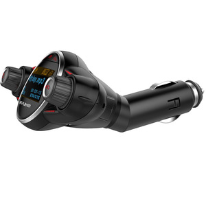 BT08 Car FM <b>Transmitter</b> <b>Wireless</b> BT MP3 Player AUX Audio Receiver TF USB Music Plastic - Product Image 5