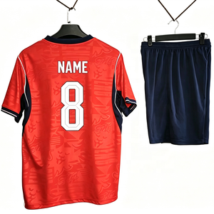 Camiseta de Fútbol Transpirable Versión Aficionado de Noruega, para Casa y Visitante, Personalizable con Nombre y Número, para Deportes al Aire Libre - Product Image 4