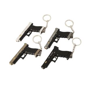 Pistolet jouet en alliage Empire D345 7,5 cm, pistolet jouet à éjection de douilles, <span class=keywords><strong>mini</strong></span> pistolet porte-clés avec balles miniatures - Product Image 1