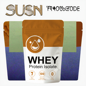 Tùy chỉnh in 100% compostable kraft giấy bao bì Pouch phân hủy sinh học Zip khóa túi phẳng cho nhai kẹo cao su Pizza sữa - Product Image 3