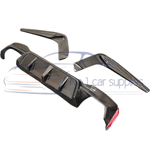 Cho G30 F90 M5 Sợi Carbon 3D Phong Cách Phía Sau Khuếch Tán Bumper Lip Cho 5 Series <span class=keywords><strong>G</strong></span> G38 F M5 - Product Image 1